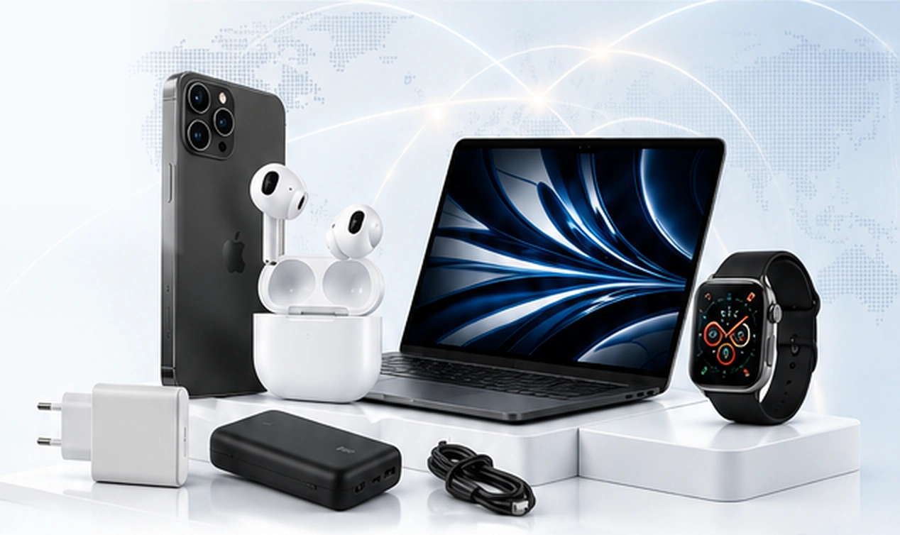 Selection of mobile phones, audio products, computing and electronics